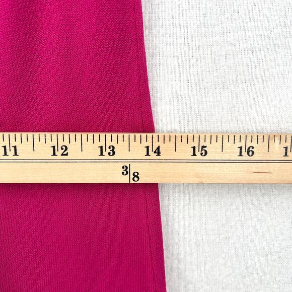 THEO THE LABEL Knit Slip Dress Womens Small Pink Mini Strappy Stretch NEW - Picture 11 of 13